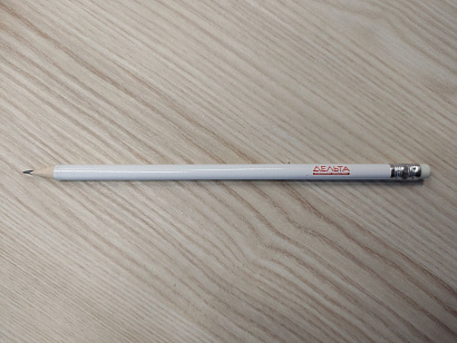 Карандаш простой с логотипом